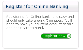 Barclays banking online - Screenshot of Barclays website www.barclays.com