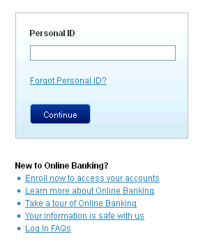 US bank login