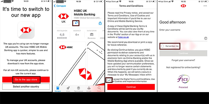 HSBC UK Mobile Banking