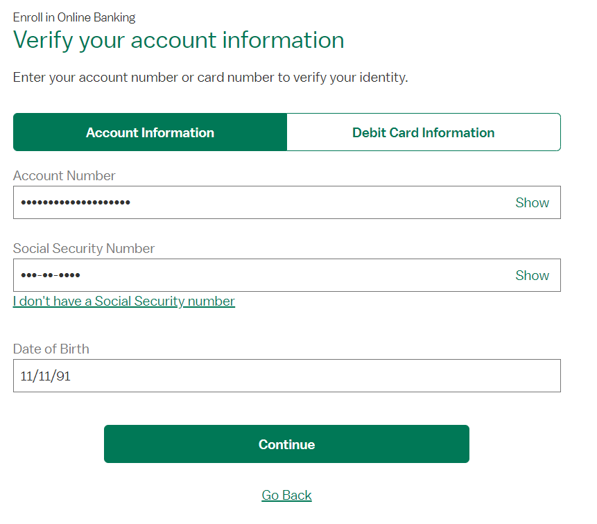 m and t bank online login