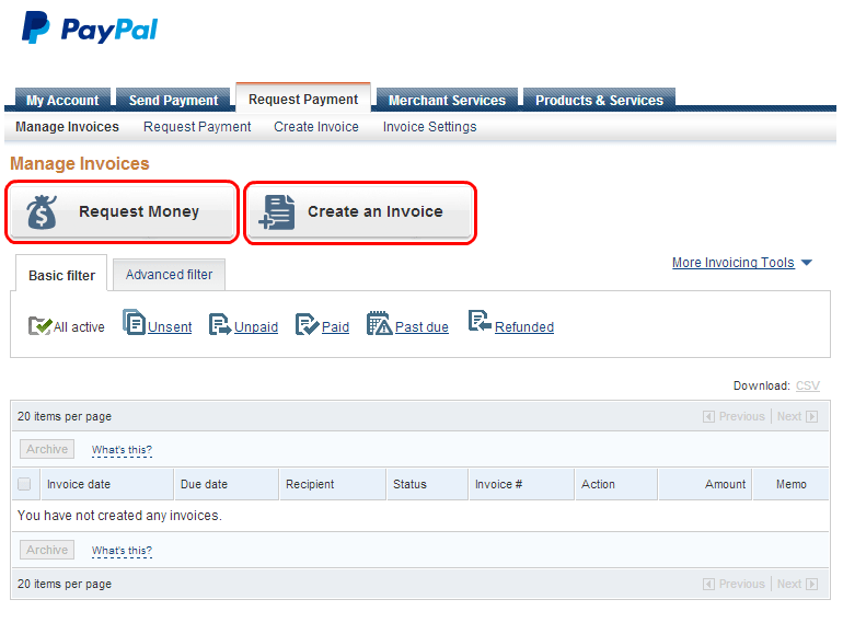 How to Create a PayPal Invoice