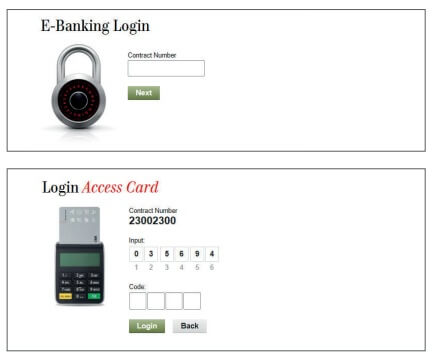 UBS e-banking login