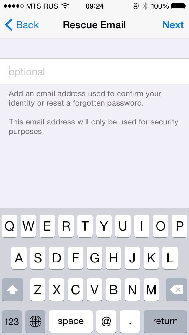 forgot Apple id password
