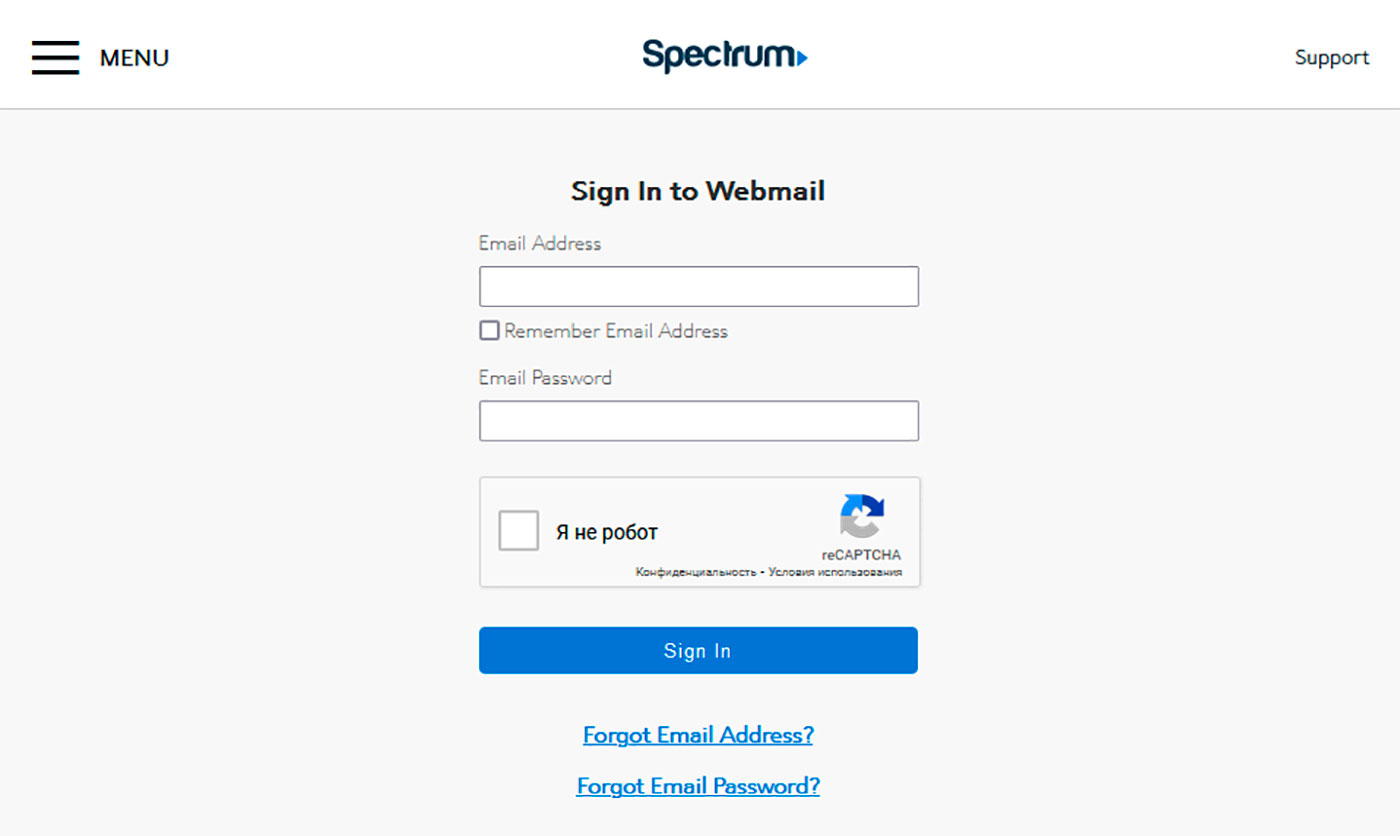 Adelphia Email Login mail