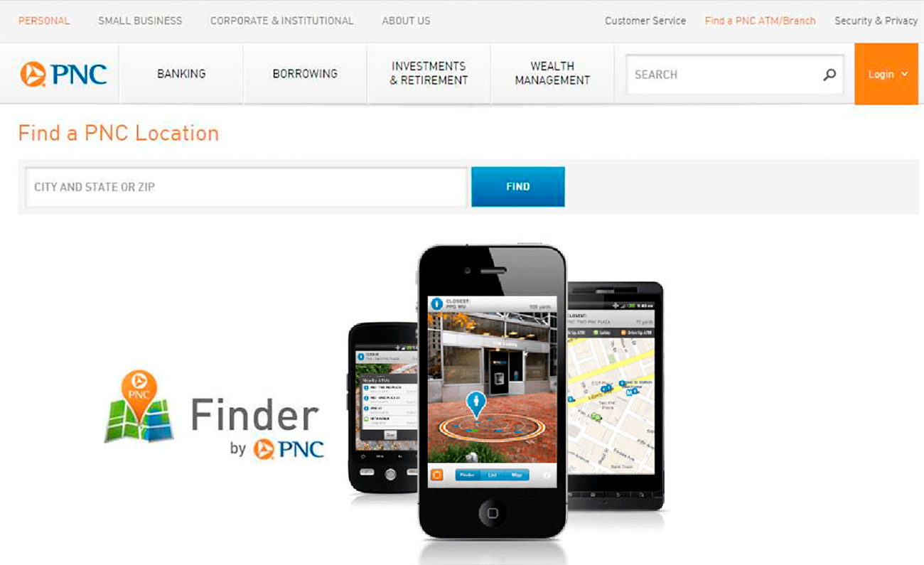 Pnc Bank Locations Find The Closest Atm And Branch Near Me 4620