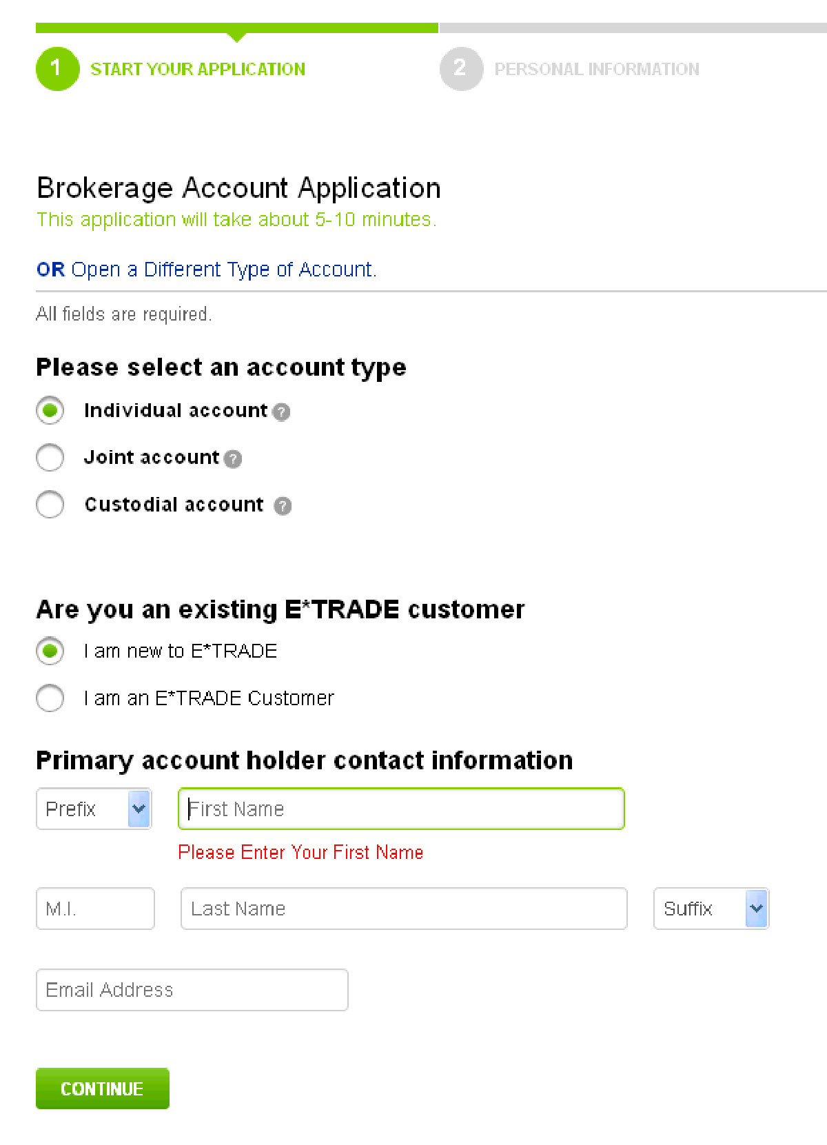 Sign In Etrade Account For Online Investing Login to site