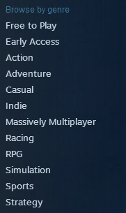 Games at Steam store