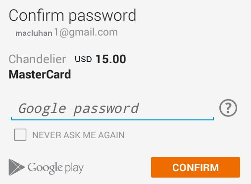 Google play account sign in