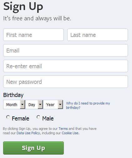 My Facebook Account Login and Sign Up