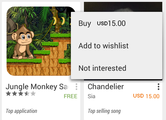 Google play store account